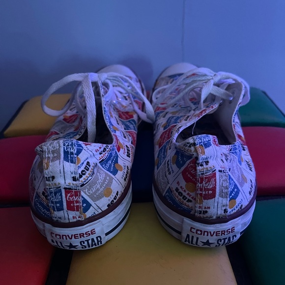 Converse Andy Warhol Campbells Soup Men’s Size 9.5 - Picture 4 of 5